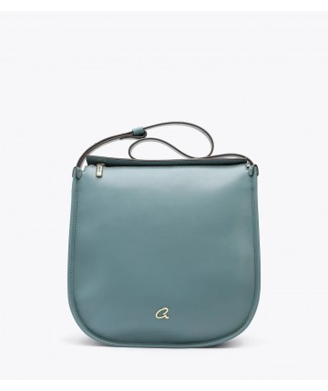 Τσάντα Ώμου Χιαστί Axel Teal 1010-3350