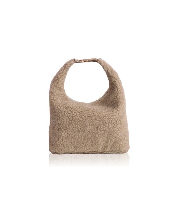 Maggie Teddy Τσάντα Χειρός - Taupe MTB02