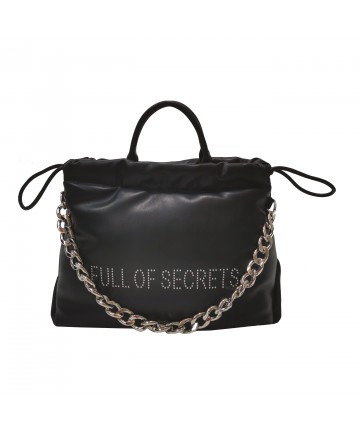 Τσάντα Ώμου Pam Secrets 24XAILBP-01 Μαύρη