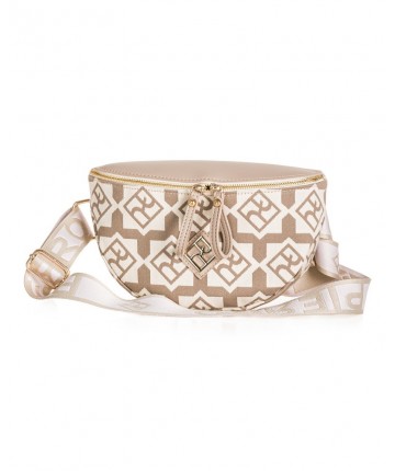 Tσάντα Μέσης Taglia Canvas Εκρού 90633LG12