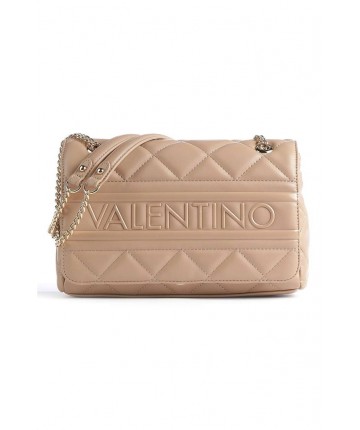 Τσάντα Ώμου Χιαστί Με Αλυσίδα Valentino Μπέζ VBS51O05