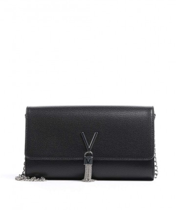 Τσάντα Ώμου Χιαστί Valentino Μαύρη VBS1R401G