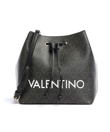 Τσάντα Πουγκί Ώμου Χιαστί By Mario Valentino Μαύρη VBS3KG24